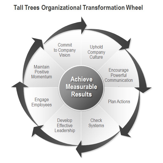 Tall Trees Organizational Transformation Wheel © 2006 - 2015